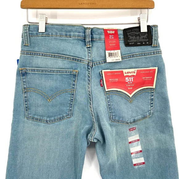 *Sold* Levi's Jeans Lot of 2 Bundle Levi 511 Skinny Slim Pull On 28 30 NEW TAGS - Picture 7 of 13
